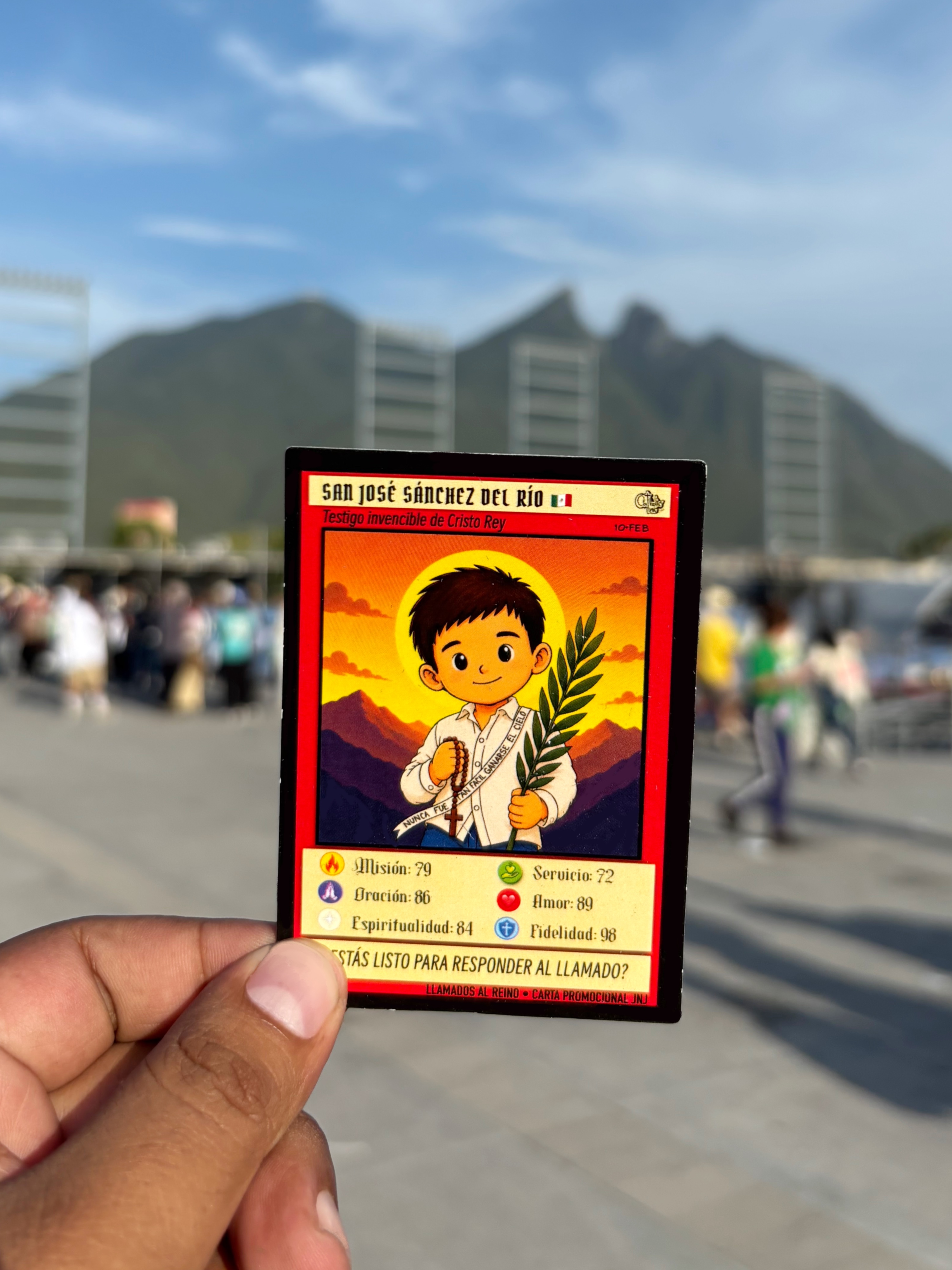 “Llamados al Reino”: el juego de cartas católico. Crédito: Erick Trejo