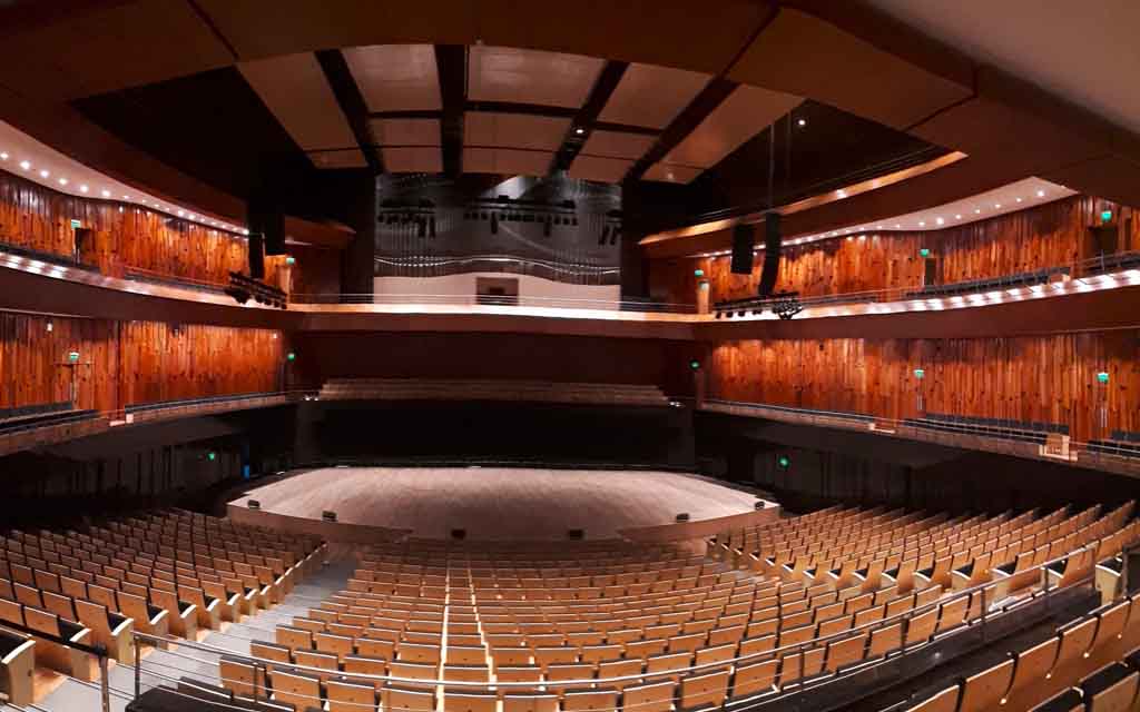 Sala sinfónica “La Ballena Azul” en el Palacio Libertad, la antigua sede del Correo Central en Buenos Aires. Crédito: Austrina Photo/Shutterstock.
