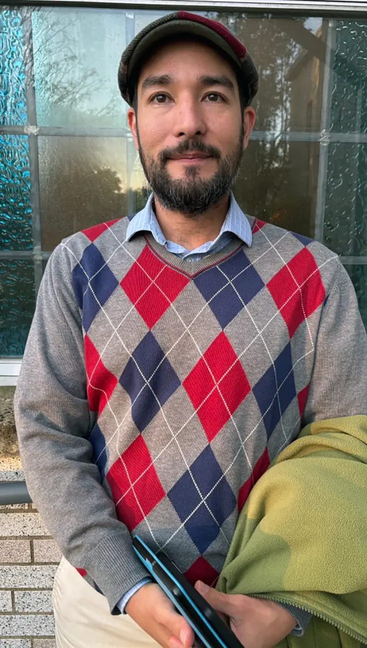 Baltazar López Jiménez asistió a misa en la iglesia de Santa Brígida de Suecia en Cheshire, Connecticut, el 14 de octubre de 2026. Crédito: Tom Wehner/National Catholic Register
