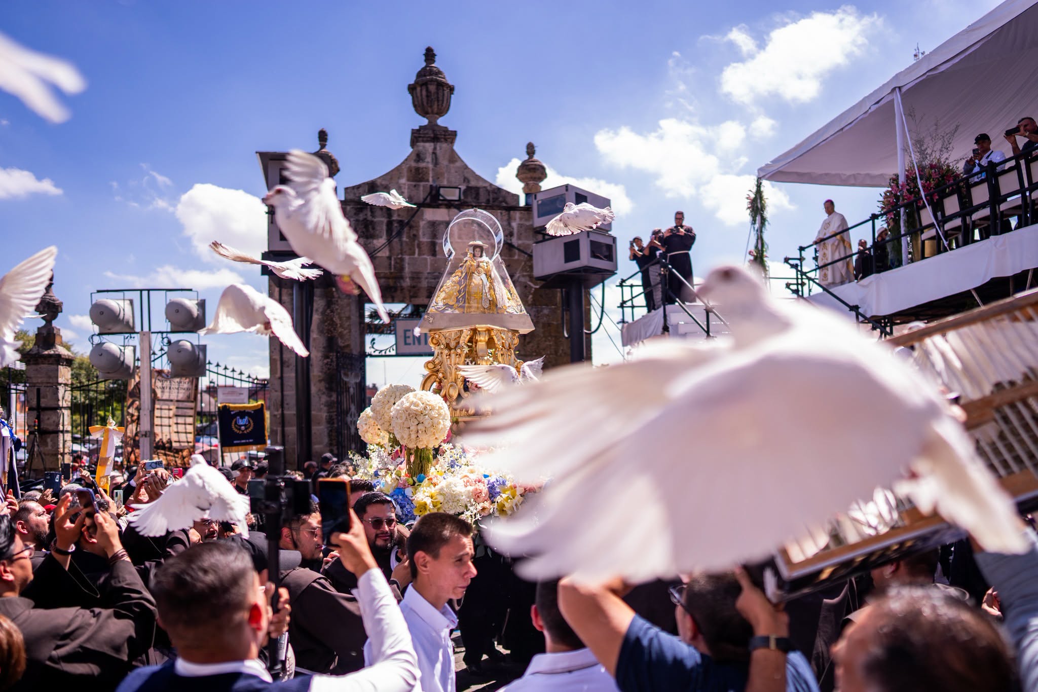 Recorrido de la Virgen de Zapopan el 12 de octubre de 2026. Crédito: Gobierno de Zapopan