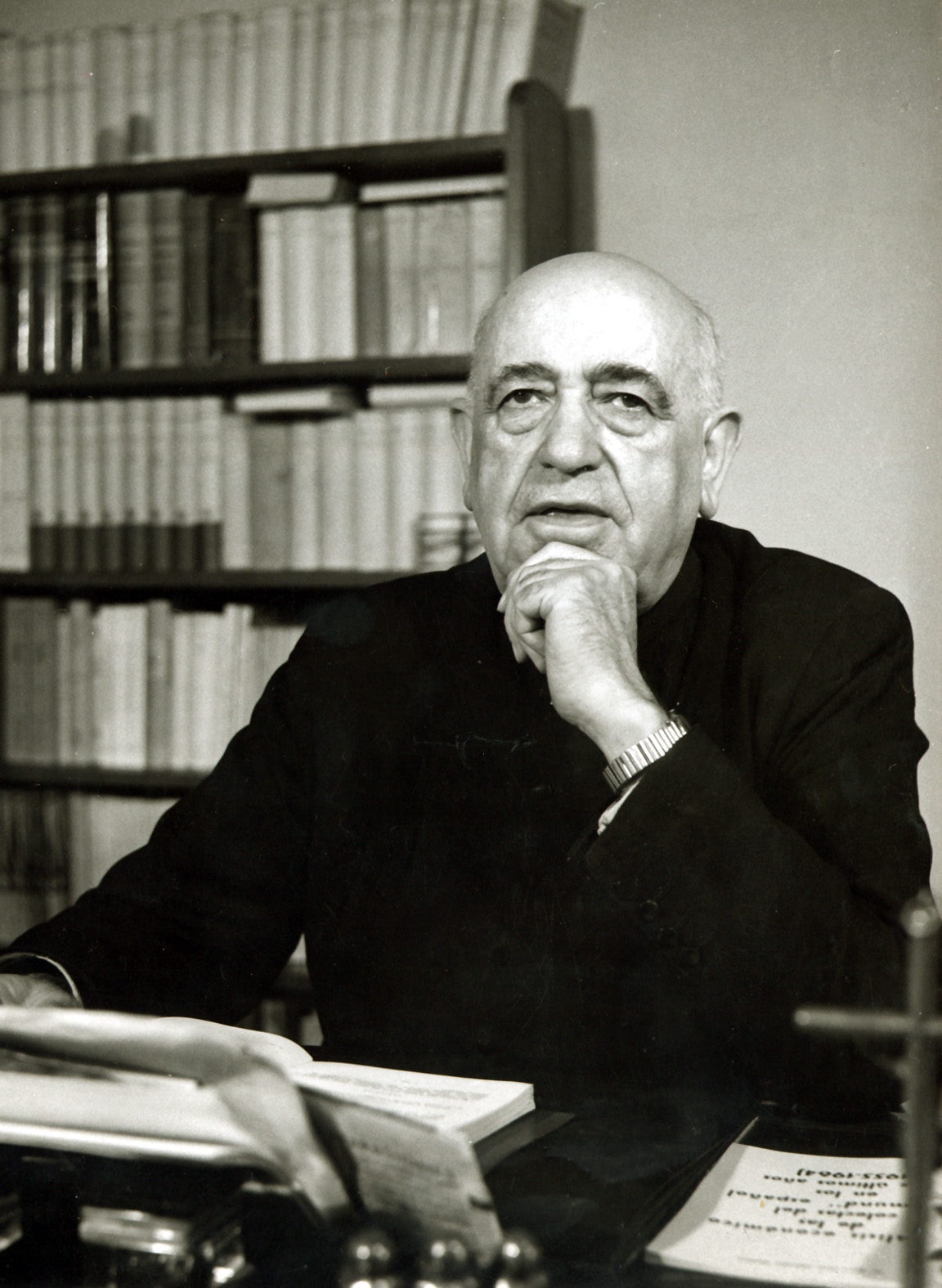 Ángel Sagarmínaga, primer director de Obras Misionales Pontificias en España y creador del acrónimo “Domund”. | Crédito: OMP España.