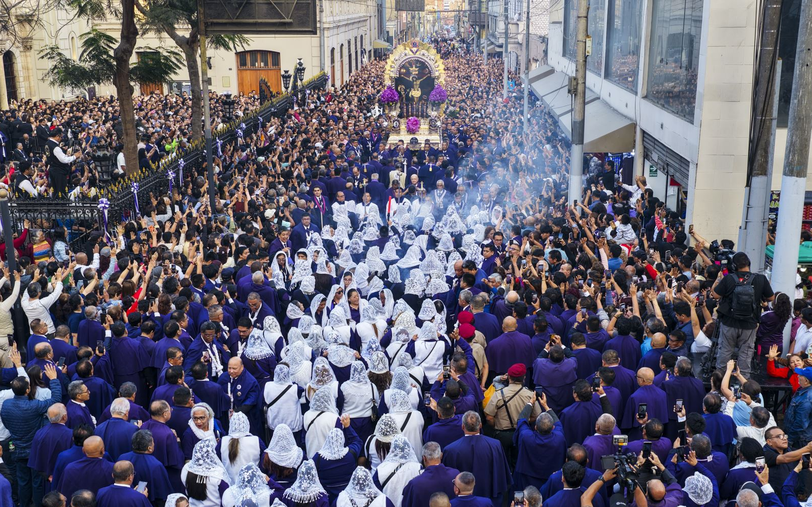 Procesión del Señor de los Milagros, 18 de octubre de 2026. Crédito: Cortesía del Arzobispado de Lima.