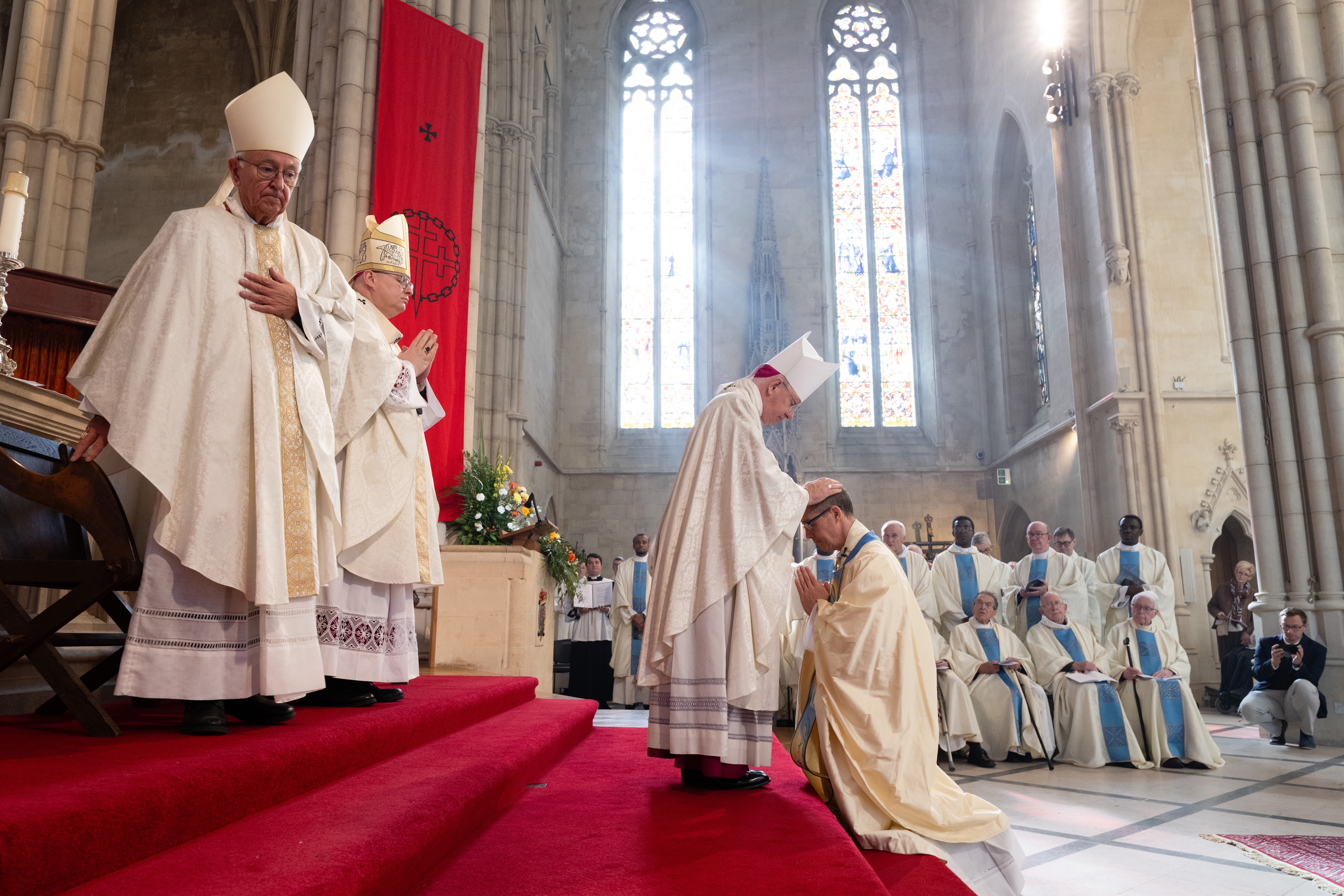 Bishop Stephen Wang is ordained the sixth bishop of Arundel and Brighton in England on Oct. 19, 2026, after serving as rector of the Venerable English College in Rome. | Credit: ©Mazur/cbcew.org.uk
