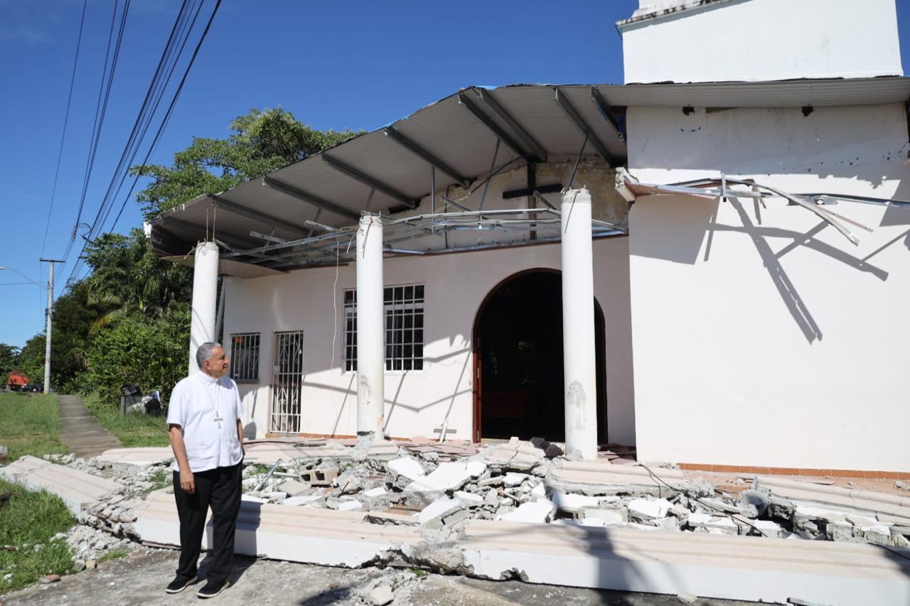 Visita pastoral a la Diócesis de Chitré, que comprende las provincias de Los Santos y Herrera. Crédito: Oficina de Comunicaciones de la Arquidiócesis de Panamá.