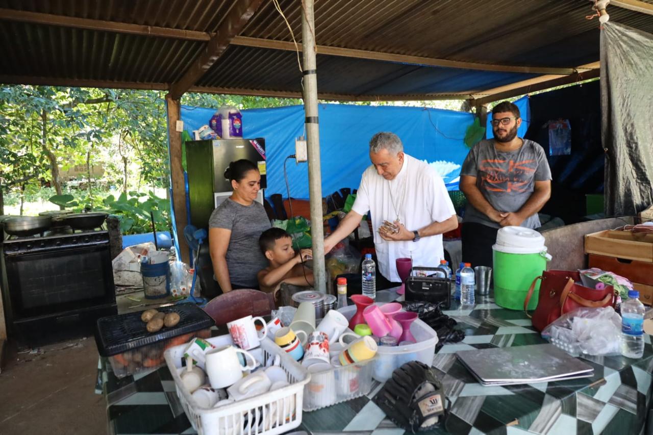 Visita pastoral a la Diócesis de Chitré, que comprende las provincias de Los Santos y Herrera. Crédito: Oficina de Comunicaciones de la Arquidiócesis de Panamá.
