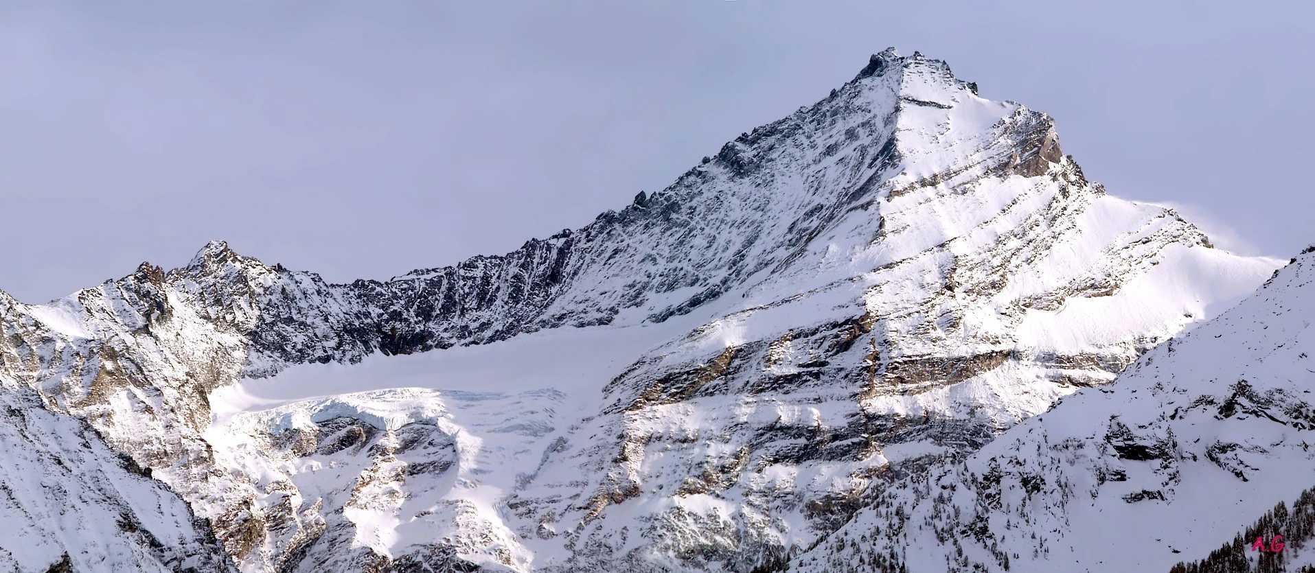 Een van de meest uitdagende beklimmingen die Frassati voltooide was Mount Grivola, een piek van 13.000 voet in de Alpen in het Gran Paradiso Nationaal Park. Publiek Domein
