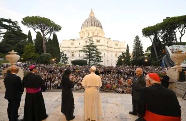 Het Gouvernement van de Staat Vaticaanstad organiseerde het Festival van Gezinnen gewijd aan gezinnen op 6 september 2025. Bron: Vatican Media