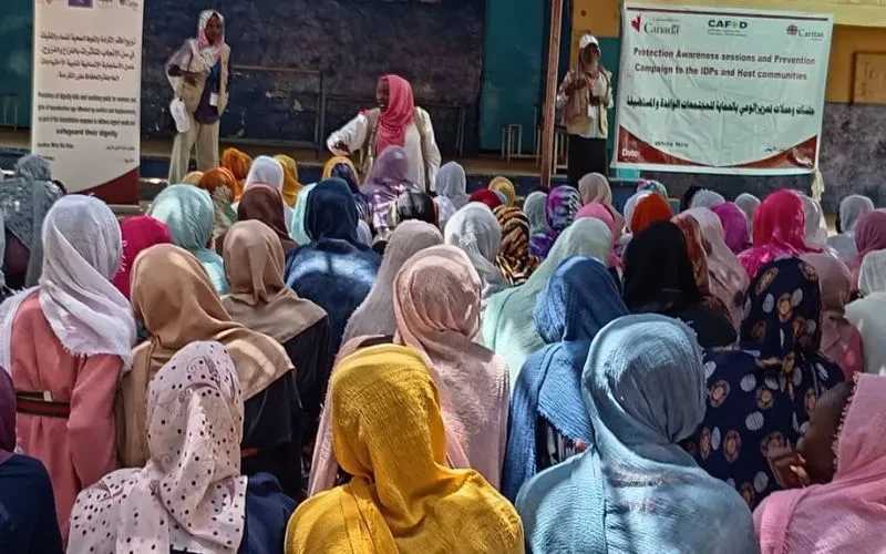 CAFOD zoekt naar innovatieve manieren om water, medicijnen en verschillende vormen van hulp te leveren aan de mensen in de noordelijke regio Darfur in Soedan, waar een van de ergste humanitaire crises zich heeft ontvouwd. Credit: CAFOD