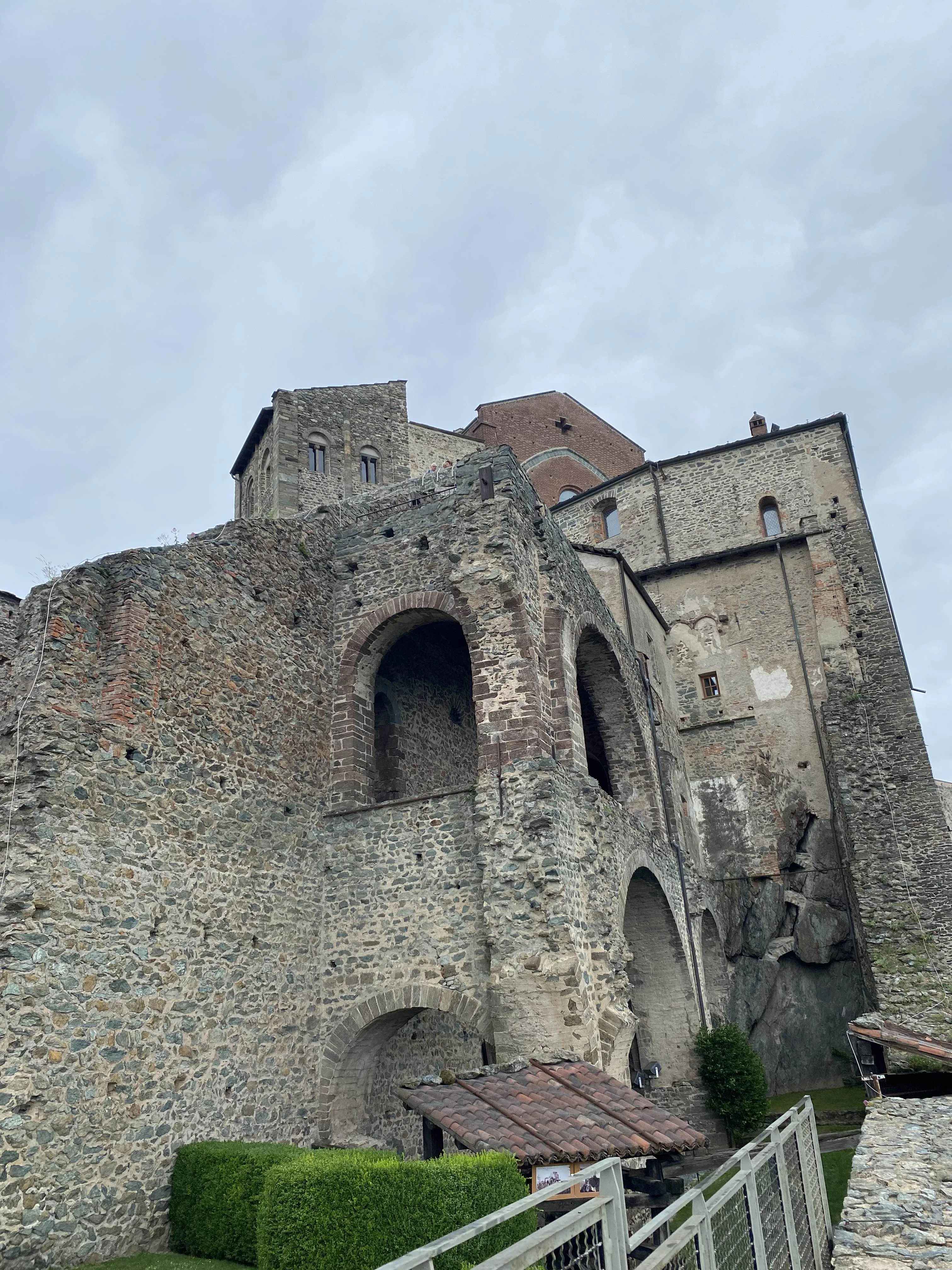 Sacra di San Michele in Italië, juli 2025. Credit: Emma Silvestri