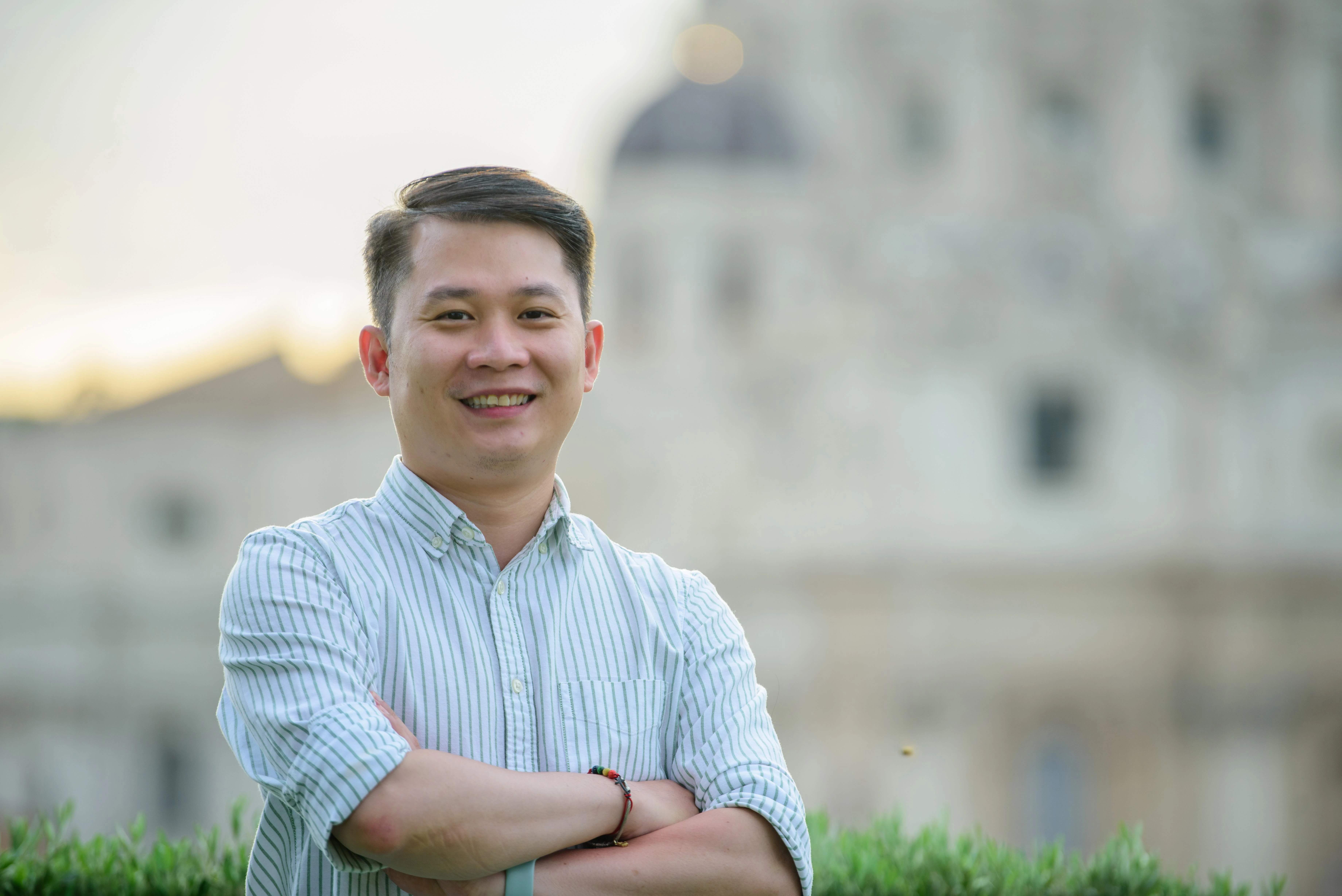 Tâm Nguyên Bùi (31) werkt met de Vietnamese bisschoppenconferentie en doet ook vrijwilligerswerk voor het lokale aartsbisdom in Saigon. Credit: Lemmy Ogbonnaya Ijioma/EWTN Summer Academy