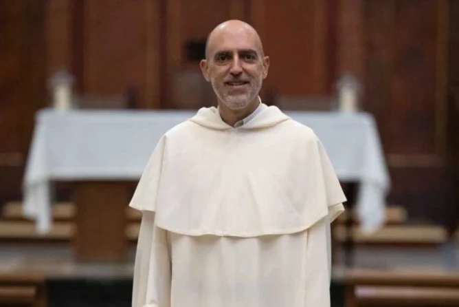 Bisschop Xabier Gómez García, OP, behoort tot de nieuwe bisschoppen die aanwezig zijn. Bron: Courtesy of Spanish Bishops Conference