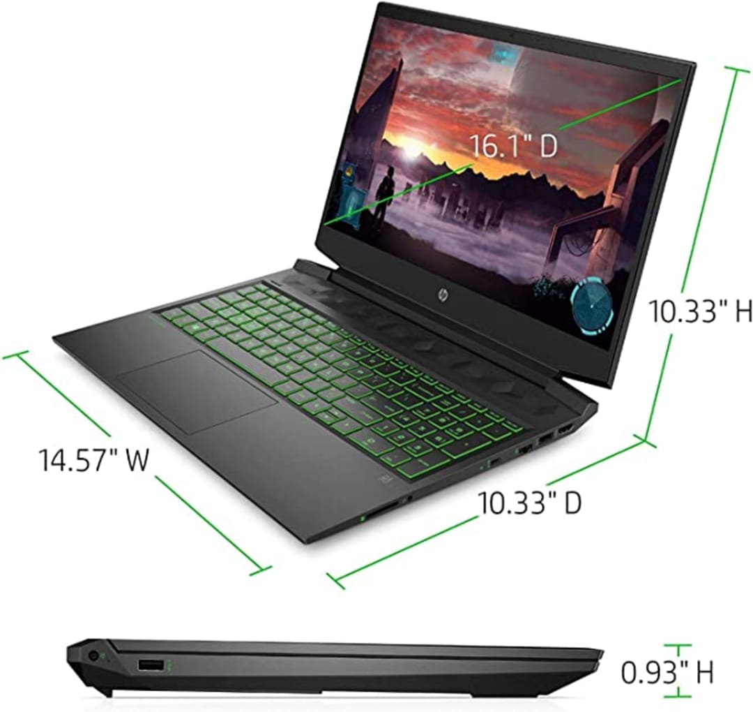 Hp Pavilion 16 A0032dx Gaming Laptop I5 10300h 8gb 512gb Ssd Nvidia Geforce Gtx 1660 Ti 6gb 3973