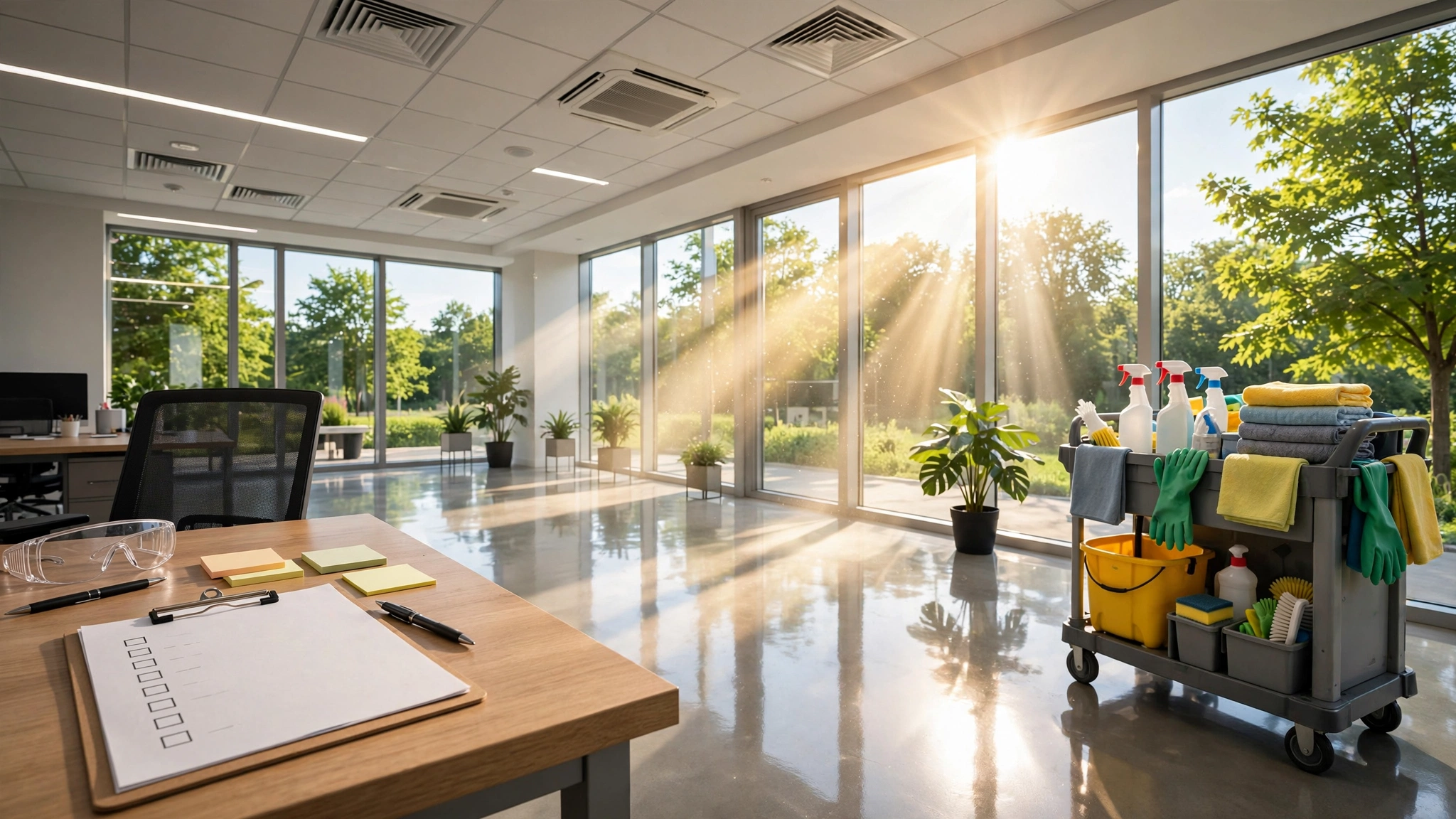 Summer Commercial Cleaning