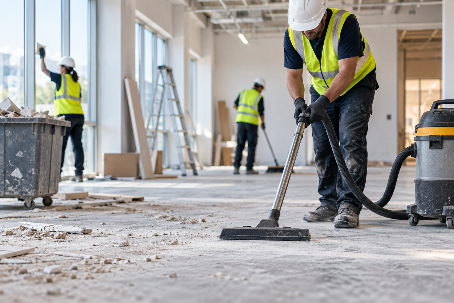 Who Is Responsible for Cleaning What on a Construction Project?