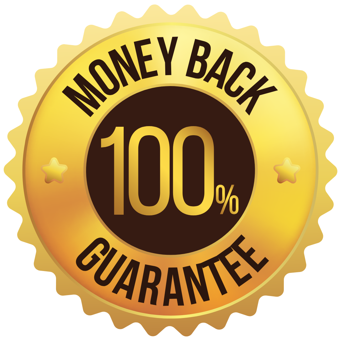 100% Money Back Guarantee