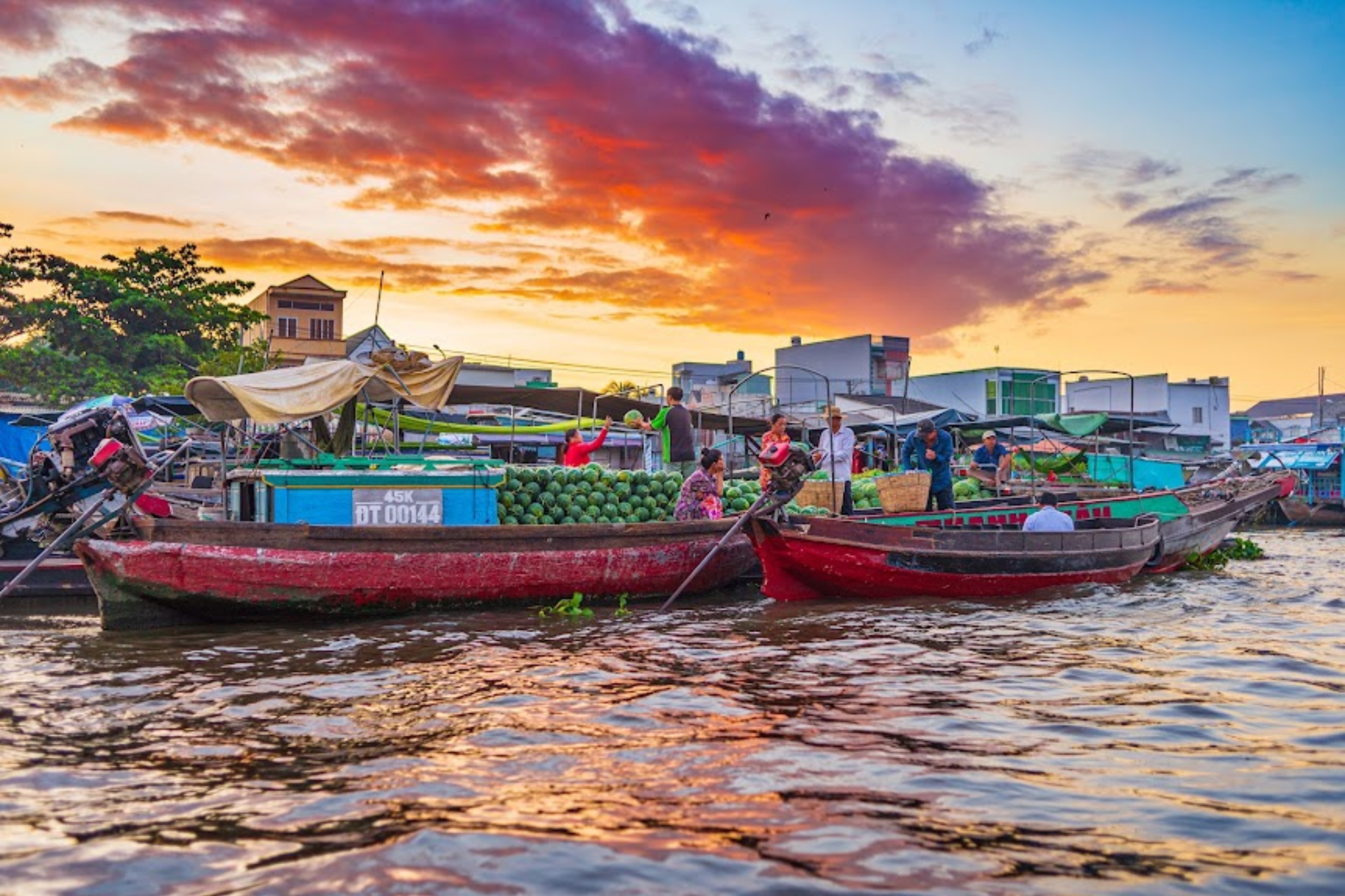 Chợ nổi Cái Răng