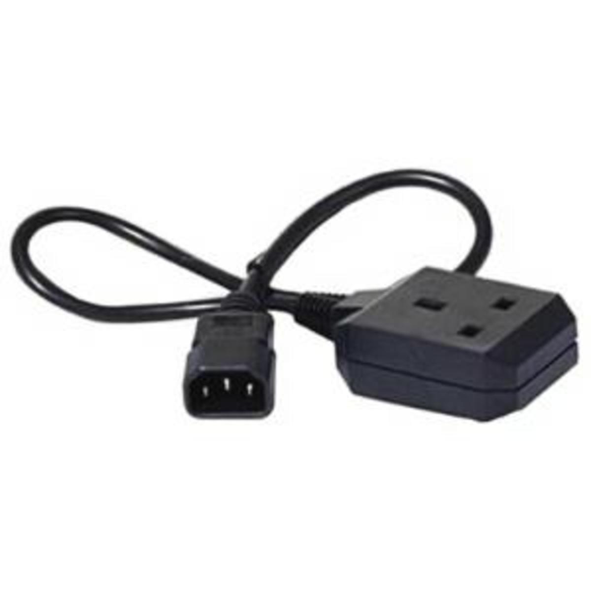 Power Cord C14 to BS1363 socket (UK)