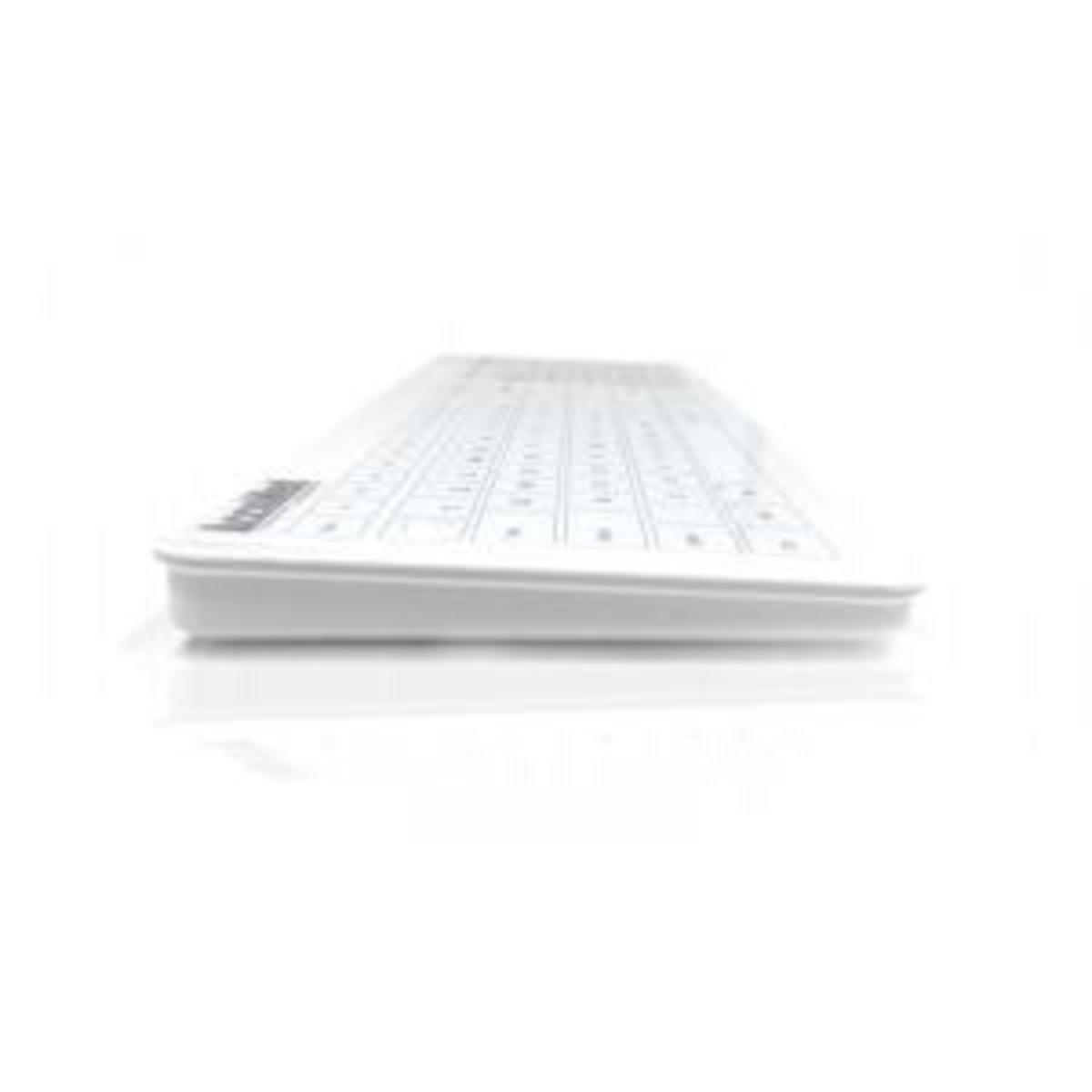 AccuMed Glass USB & Bluetooth Keyboard