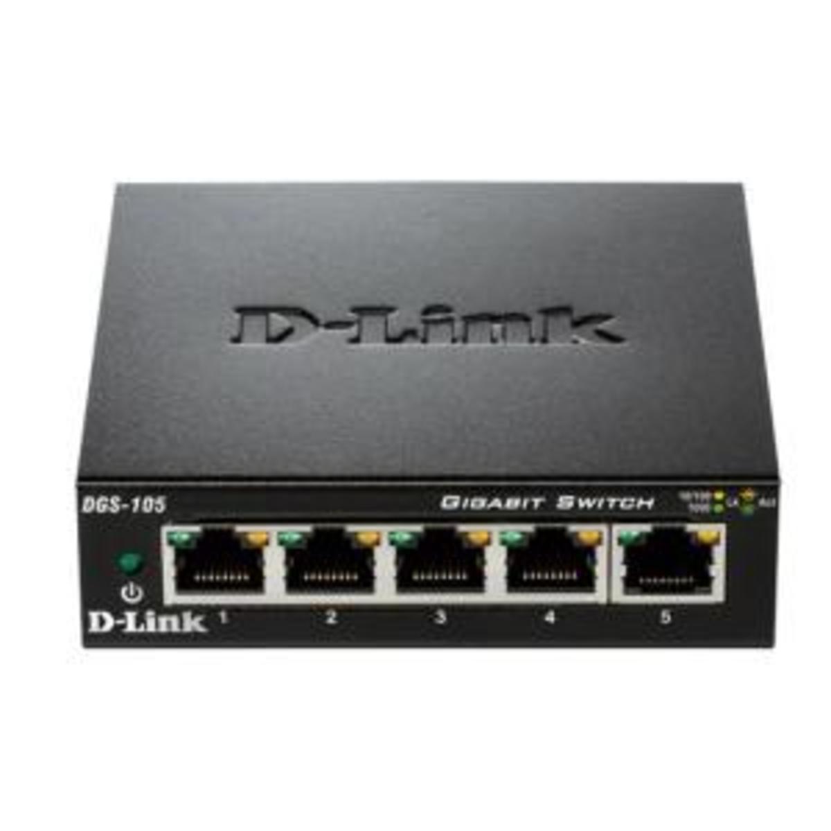 5-Port 1Gb Metal Housing Desktop Switch