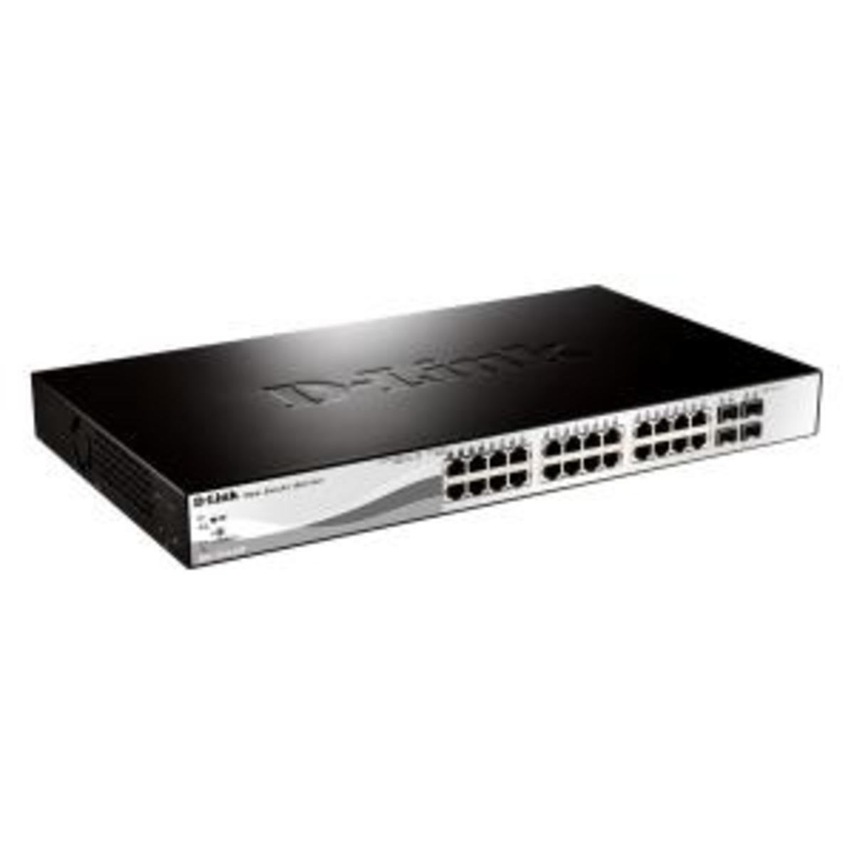 24X1G Poe Switch W/4X4Xrj45/Sfp Ports