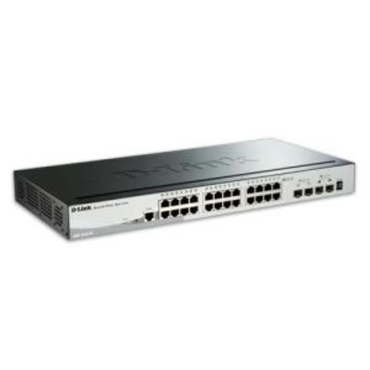 28P Gb Stack Smart Man Switch-4 10G Sfp+