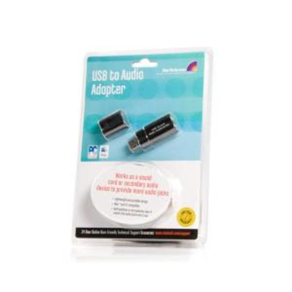 USB Audio Adapter External Sound Card