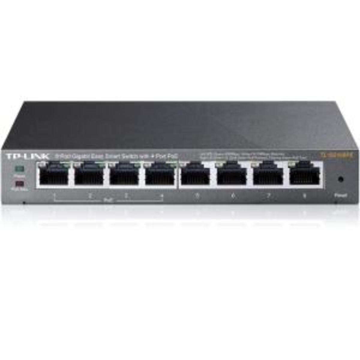 8-Port GB Easy Smart Switch w/4-Port PoE