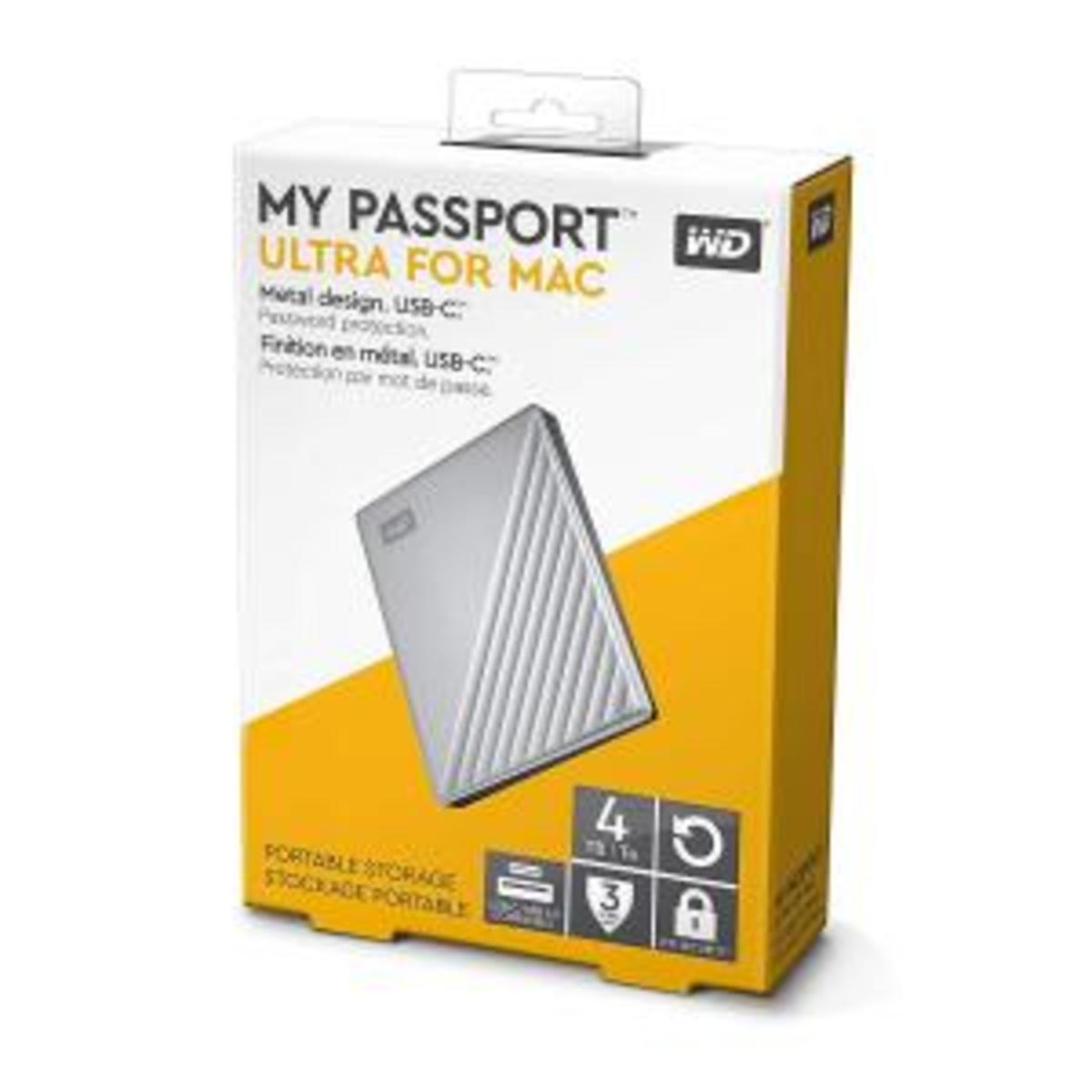 HDD Ext 4TB Passport Ultra Mac USB 3