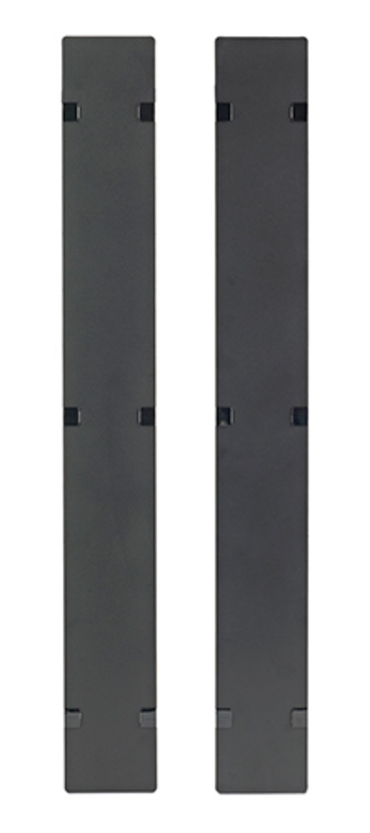 Hinged Covers for Vertical Cable Manager