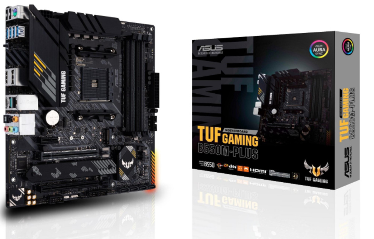 MB AMD AM4 Gaming B550M-PLUS D4 M-ATX