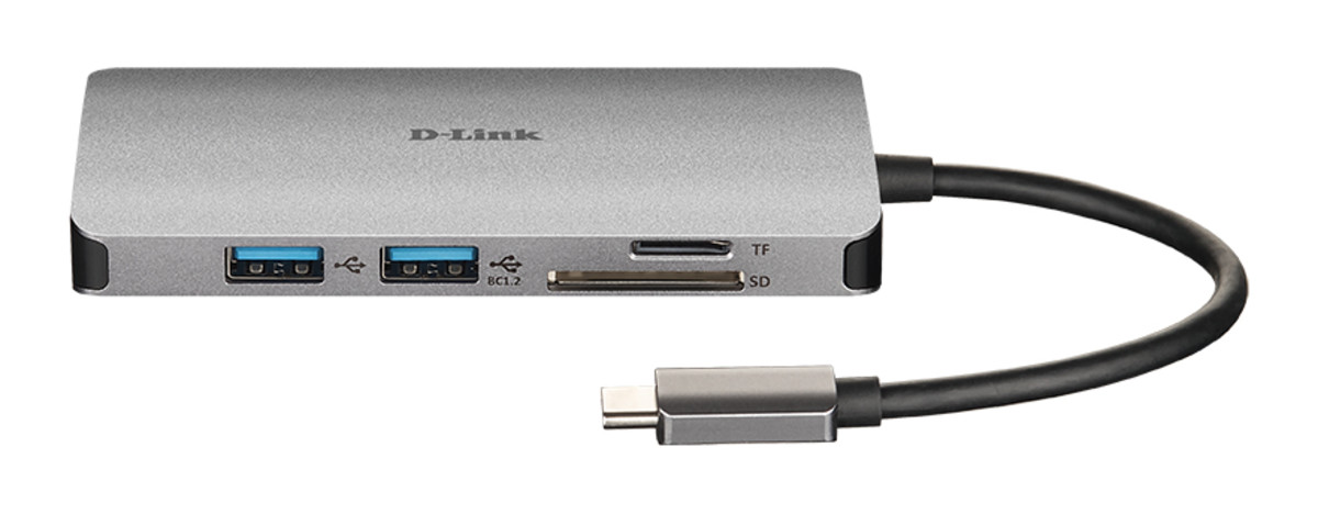 6-in-1 USB-C Hub with HDMI/SD/Power