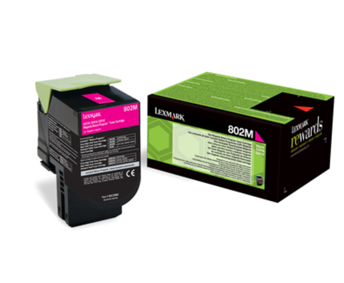 802M Magenta Return Program Toner Cartri