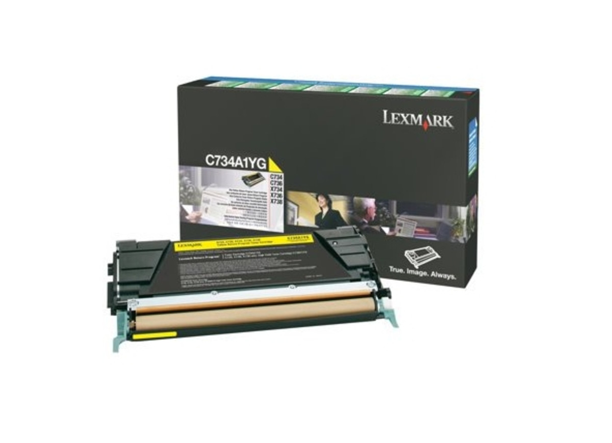 C734/6 RET CART 6K YEL Toner