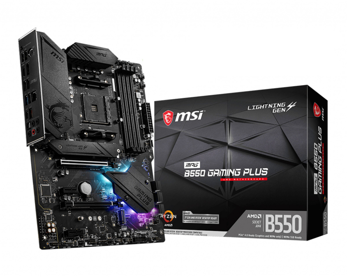 MB AMD AM4 MPG B550 Gaming PLUS D4 ATX