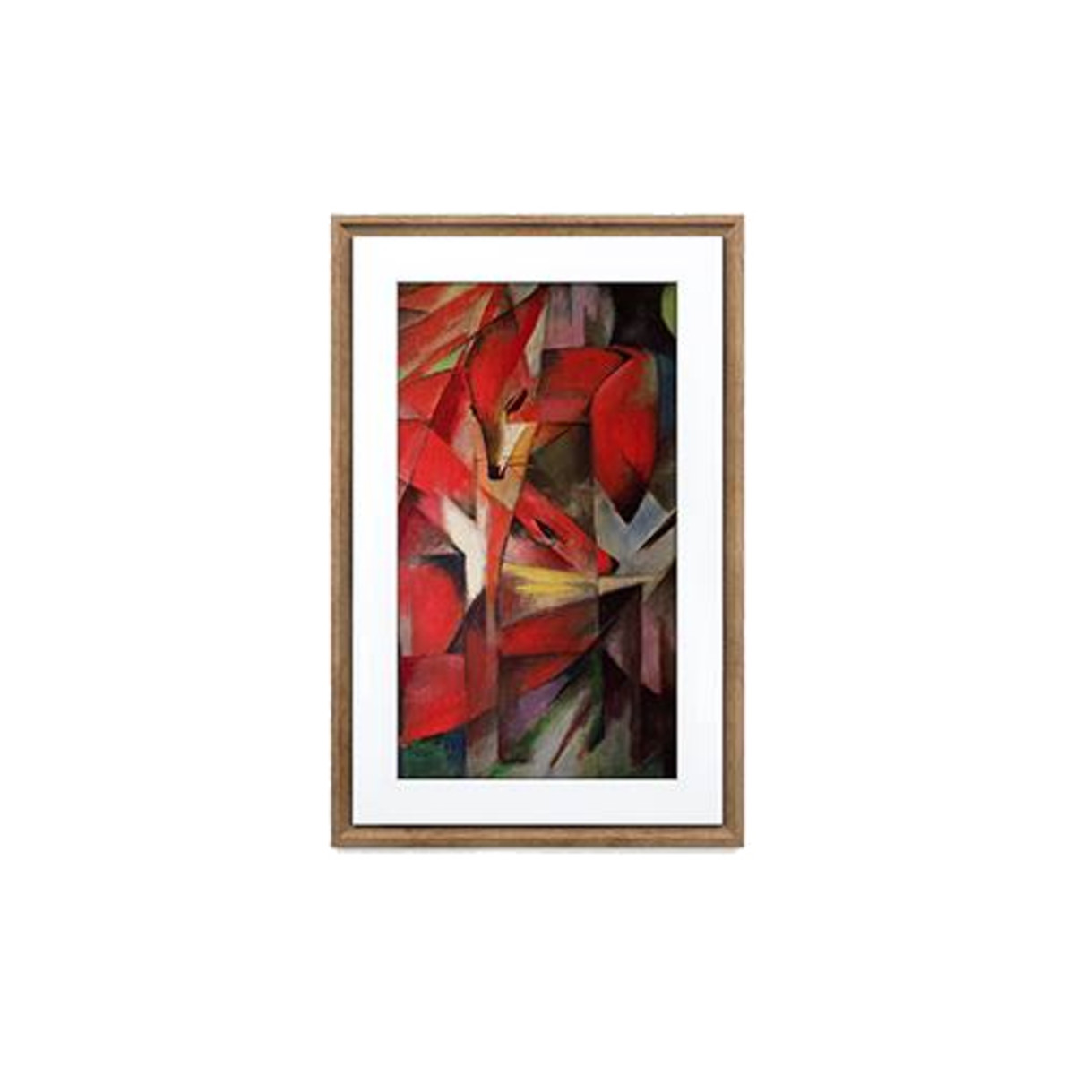 21.5inch (55cm) Canvas Dark Wood Frame