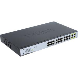 D-Link, 24Port DT Gigabit PoE + 2GE Combo Switch