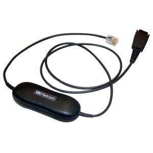 Jabra, Smart Cord QD to RJ9 straight - 0.8m Jabra, Smart Cord QD to RJ9 straight - 0.8m
