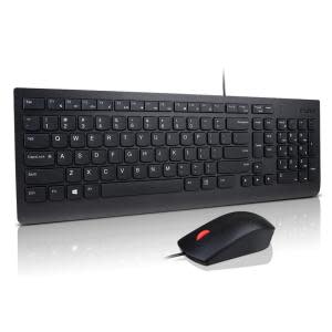 Lenovo, Wired Keyboard Mouse Combo - US English