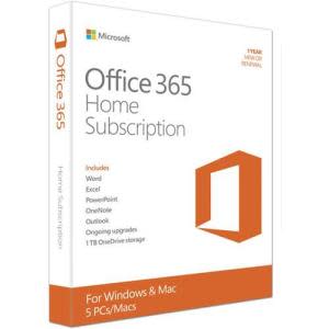 Microsoft, Off365 Home Eng Subscr 1Yr Epay Y Posa Microsoft, Off365 Home Eng Subscr 1Yr Epay Y Posa
