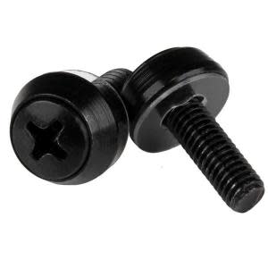 Startech, M5x12mm Mounting Screws 100 Pack Black