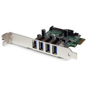 4 Port PCIe SS USB 3.0 Cont Card Adapter