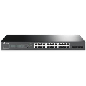 TP-Link, JetStream 28-Port Gigabit SM SwitchPoE+