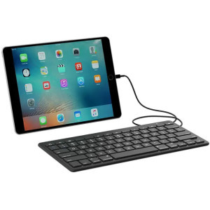 Zagg, Keyboard Wired Lightning Black US Layout