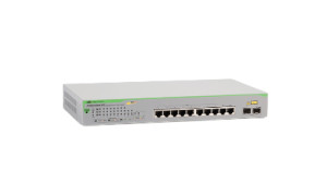 Allied Telesis, 8x10/100/1000T PoE+ Web switch 2xSFP