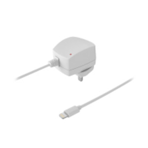 Lightning MFI 2A Mains Charger - White