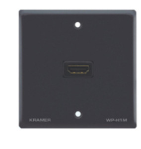 Kramer, WP-H1M HDMI Pass Through Wall Plate