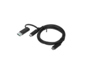 Hybrid USB-C With USB-A Cable