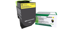 Lexmark, 71B20Y0 Yellow Toner