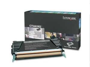 Lexmark, C734/6 RET CART 8K BLK Toner