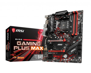 MSI, MB AMD AM4 B450 GAMING PLUS MAX D4 ATX
